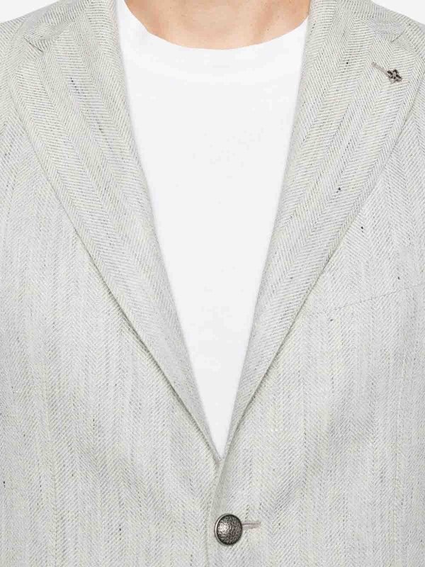 The Best Shops TAGLIATORE: カジュアルジャケット - カジュアルジャケット - 白