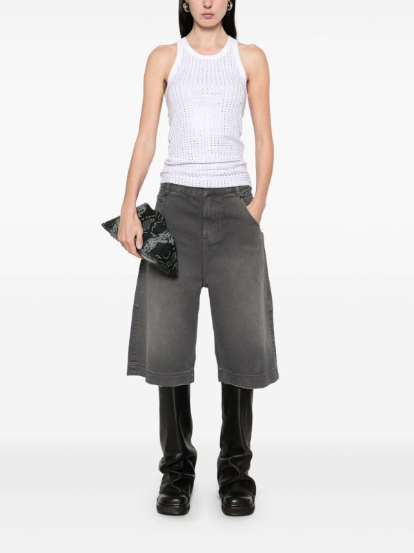 The Attico: Tops und Tank Tops online - Top - Weiß