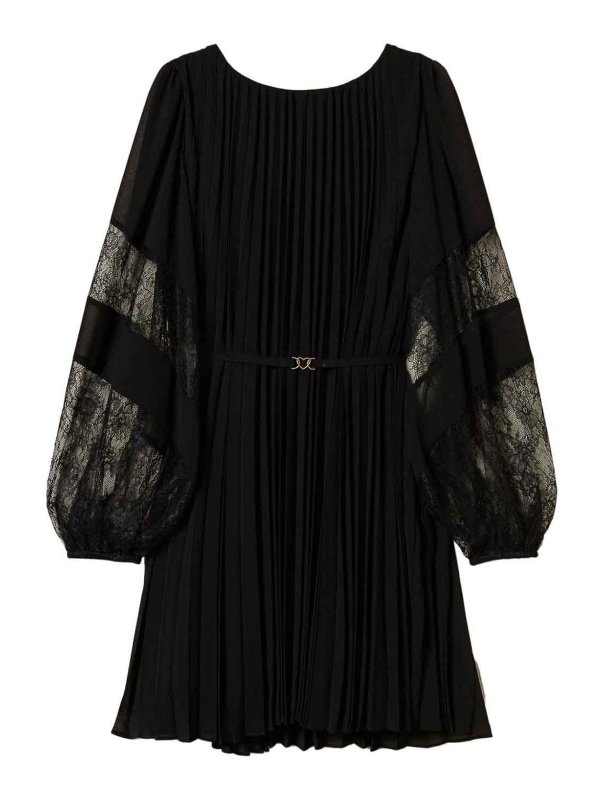 TWINSET: ニーレングスドレス - 膝丈ドレス - 黒