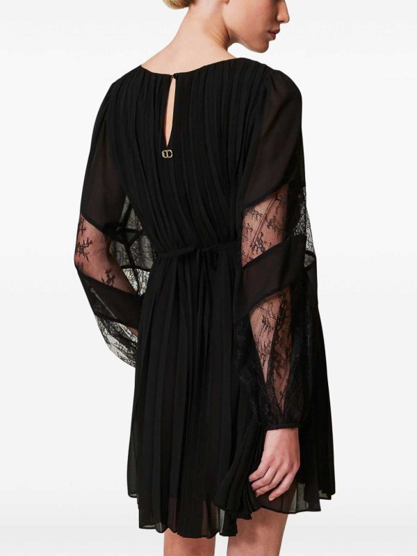 The Best Shops TWINSET: ニーレングスドレス - 膝丈ドレス - 黒