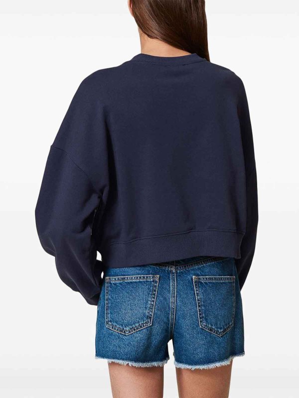 TWINSET buy online Sweat-Shirts - Bleu