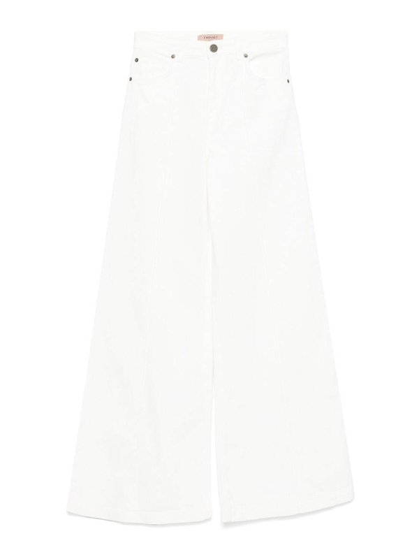 TWINSET: bootcut jeans - Jeans