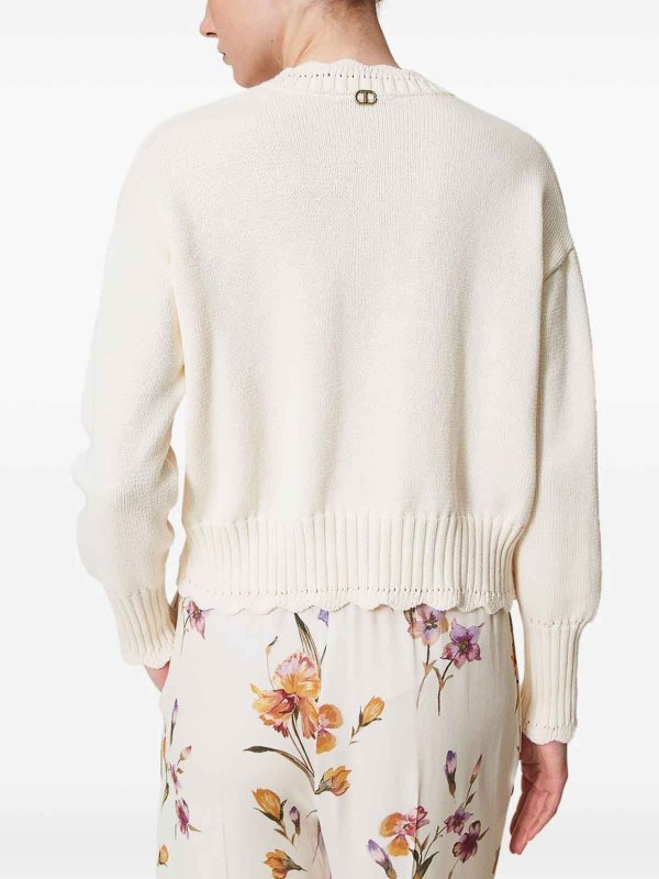 TWINSET buy online クルーネック - 白