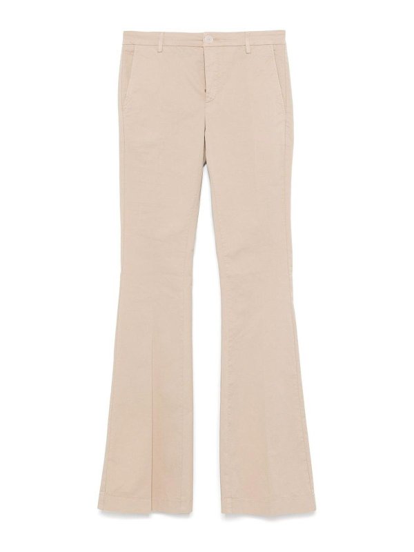 TWINSET: カジュアルトラウザー - ショートパンツ - ライトグレー