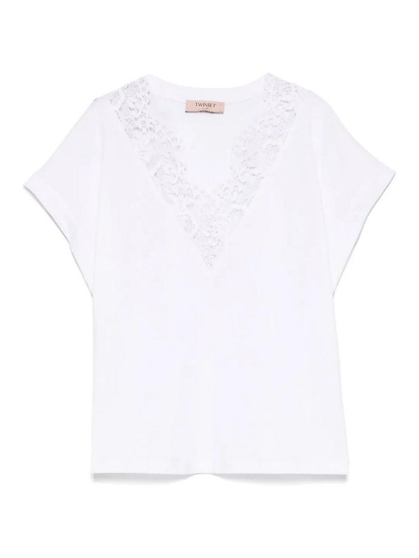 TWINSET: Tシャツ - Tシャツ - 白