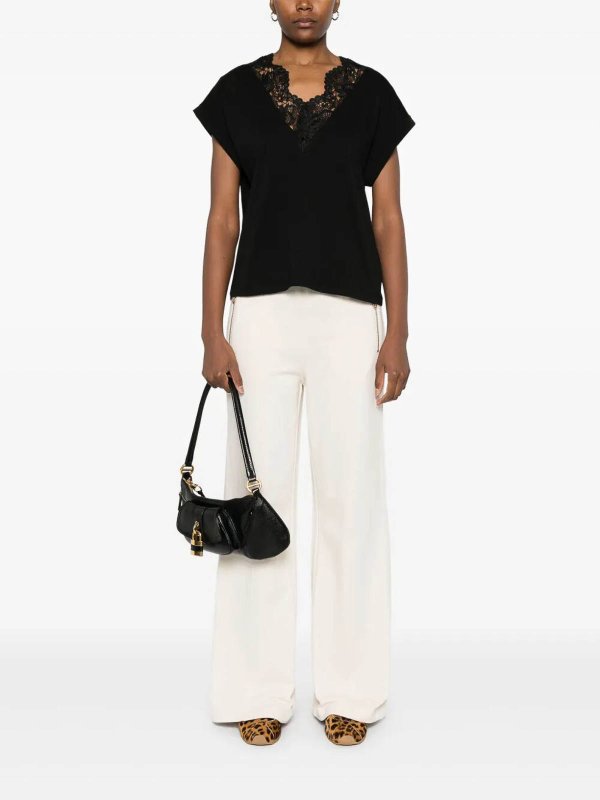 TWINSET: Tシャツ online - Tシャツ - 黒