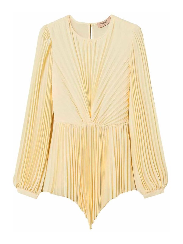 TWINSET: ブラウス - ブラウス - クリーム