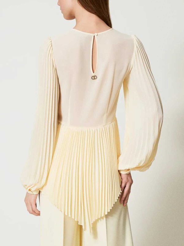 ブラウス - クリーム shop online: TWINSET