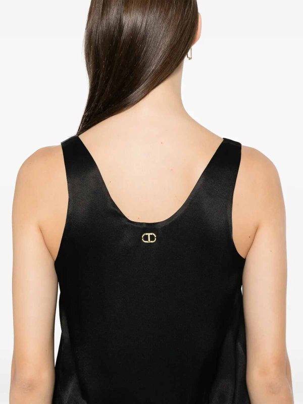 The Best Shops TWINSET: Tops und Tank Tops - Top - Schwarz