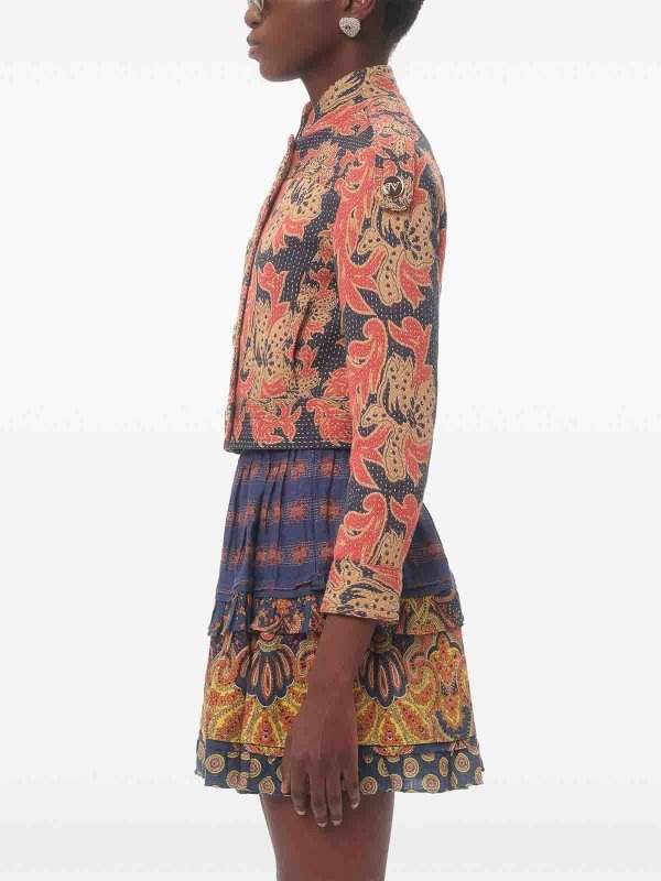 VALENTINO buy online ショートコート - マルチカラー