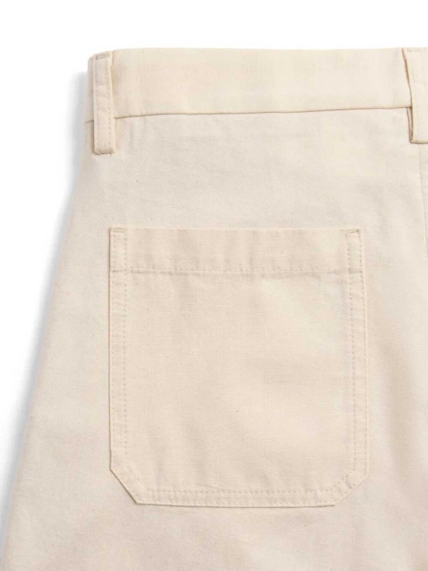 The Best Shops VALENTINO: Bootcut Jeans - Hellbeige