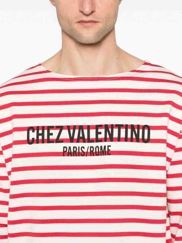 The Best Shops VALENTINO: T-shirts - T-Shirt - Weiß