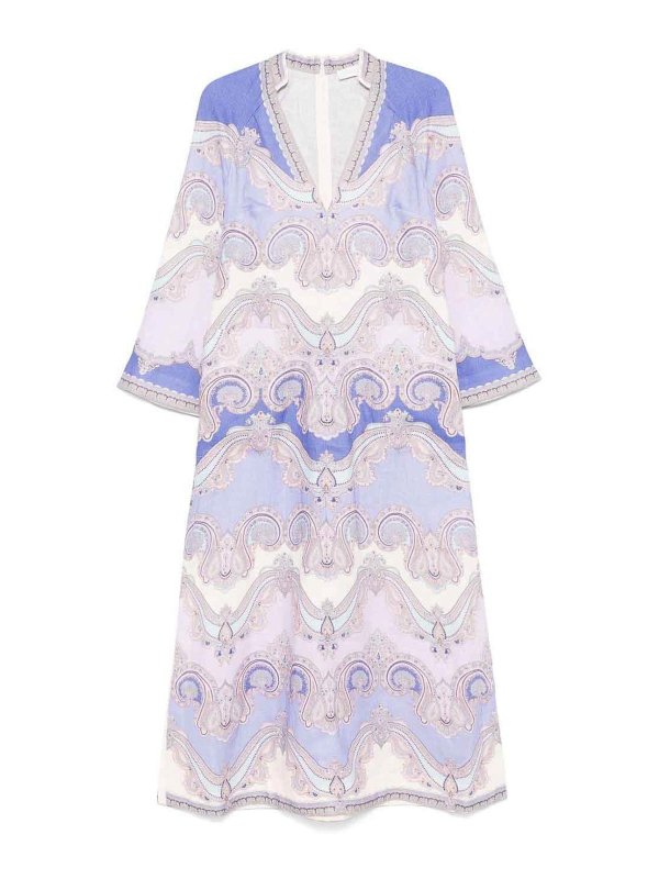 ZIMMERMANN: ニーレングスドレス - 膝丈ドレス - マルチカラー