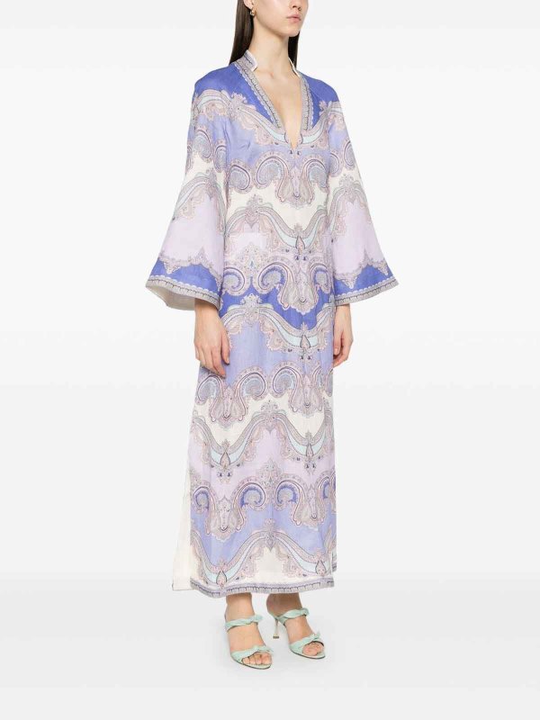 ZIMMERMANN buy online 膝丈ドレス - マルチカラー