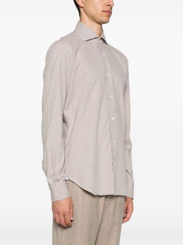 シャツ - 白 shop online: BARBA NAPOLI