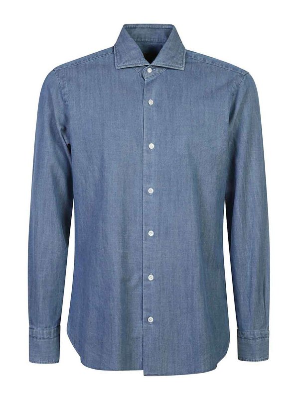 BARBA NAPOLI: Hemden - Hemd - Weiß