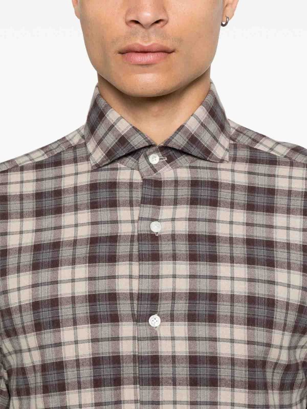 シャツ - 白 shop online: BARBA NAPOLI