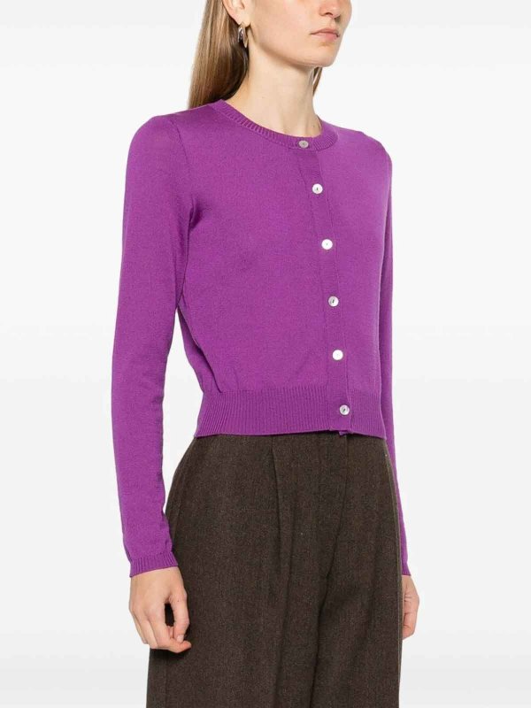 The Best Shops CHARLOTT: Cardigans - Cardigan - Lila