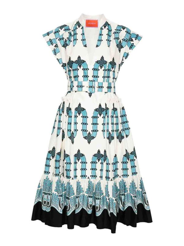 LA DOUBLEJ: knee length dresses - `Jackie` Midi Dress