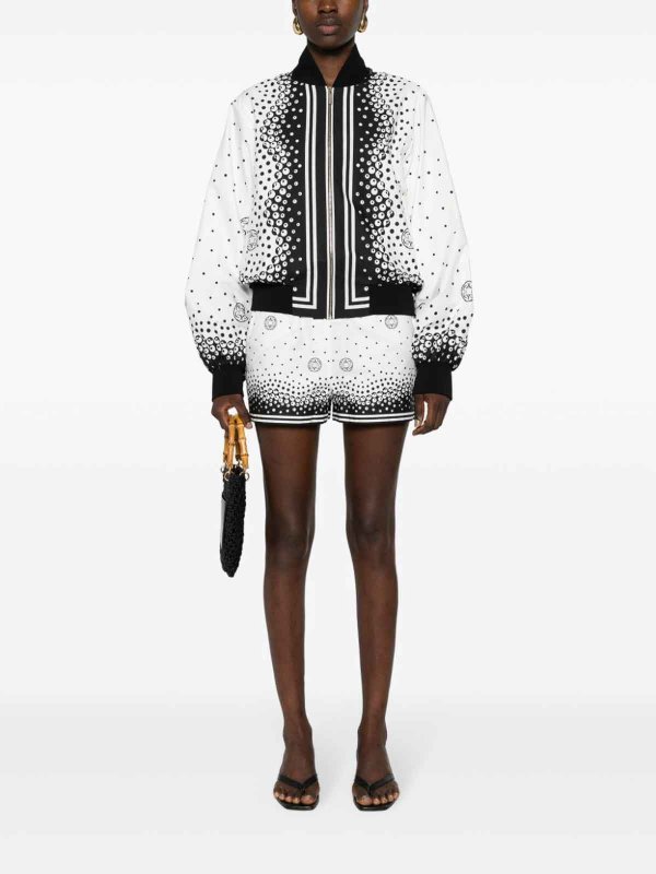 ELIE SAAB: トラウザーショーツ online - ショートパンツ - 黒