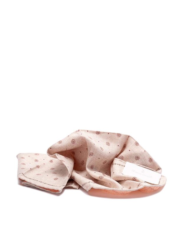 BRUNELLO CUCINELLI: ストール＆ショール - ストール/ショール - ベージュ