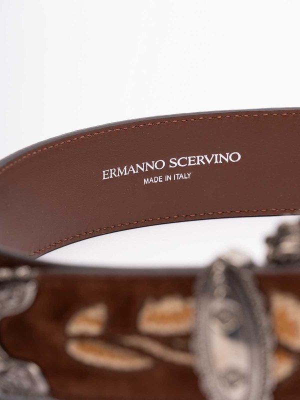 Cinturón - Marrón shop online: ERMANNO SCERVINO