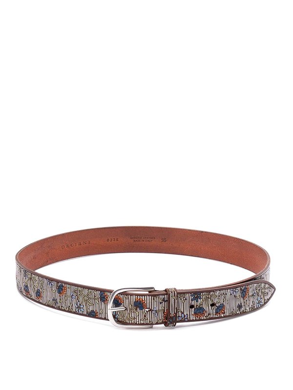 ORCIANI: ベルト - ベルト - ベージュ