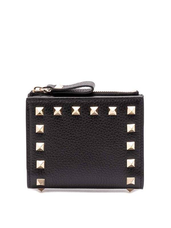 VALENTINO GARAVANI: portafogli - Portafoglio francese `rockstud`
