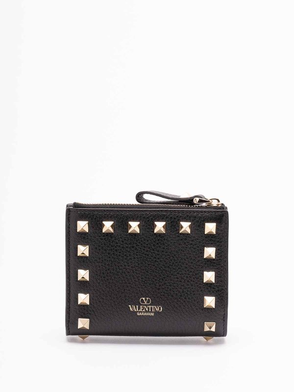 VALENTINO GARAVANI: portafogli online - Portafoglio francese `rockstud`