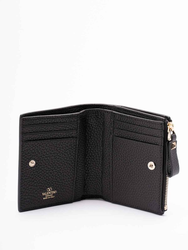 The Best Shops VALENTINO GARAVANI: portafogli - Portafoglio francese `rockstud`