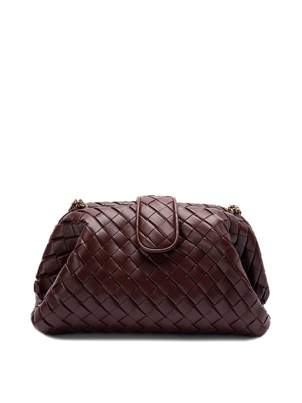 BOTTEGA VENETA: クロスボディバッグ - クロスボディバッグ - ブラウン