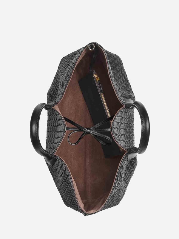 The Best Shops BOTTEGA VENETA: クロスボディバッグ - クロスボディバッグ - 黒