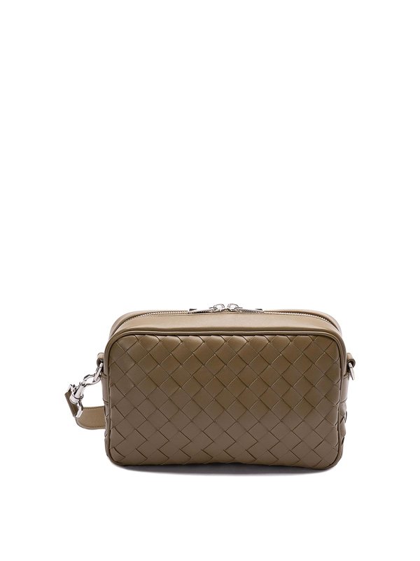 BOTTEGA VENETA: cross body bags - `Medium Intrecciato Camera Bag`