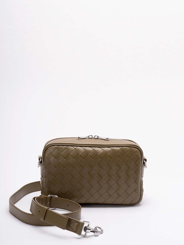 BOTTEGA VENETA: cross body bags online - `Medium Intrecciato Camera Bag`