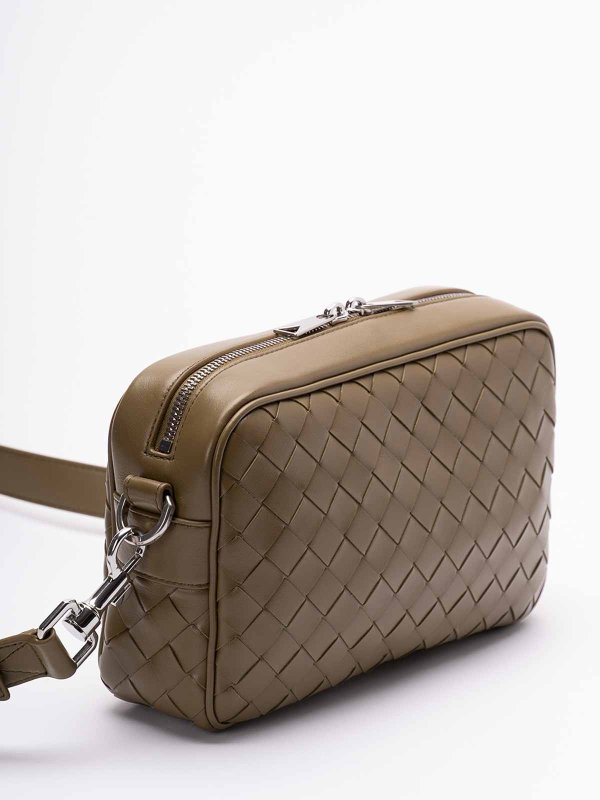 The Best Shops BOTTEGA VENETA: cross body bags - `Medium Intrecciato Camera Bag`