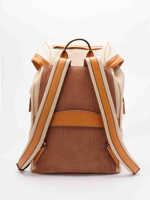 BRUNELLO CUCINELLI: backpacks online - Leather Backpack