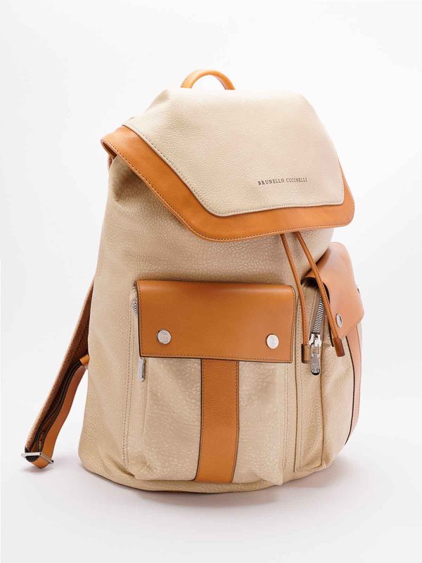 The Best Shops BRUNELLO CUCINELLI: backpacks - Leather Backpack