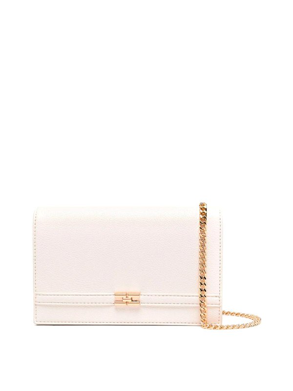 ELISABETTA FRANCHI: クロスボディバッグ - クロスボディバッグ - クリーム