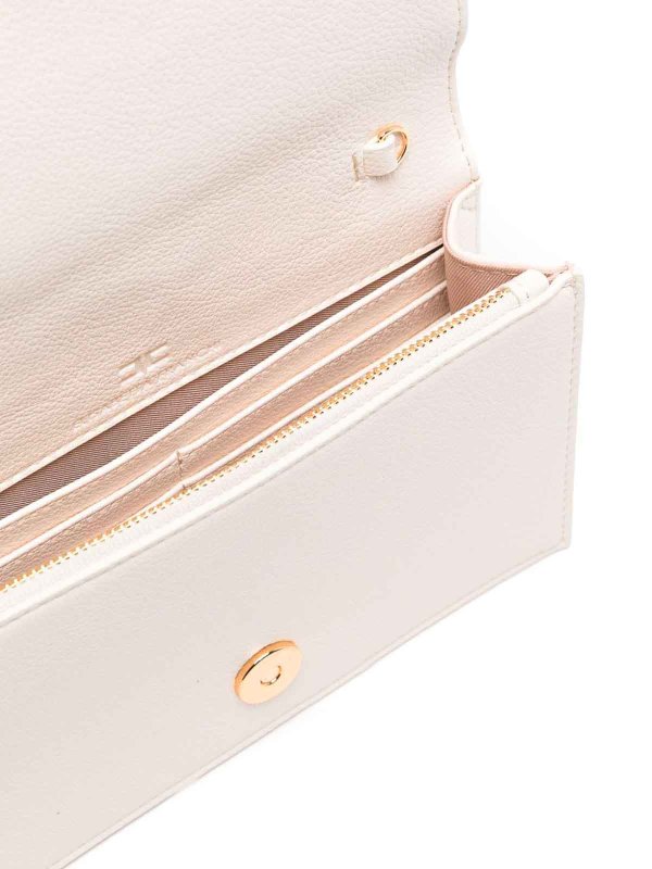 The Best Shops ELISABETTA FRANCHI: クロスボディバッグ - クロスボディバッグ - クリーム
