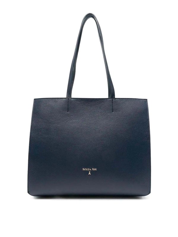 PATRIZIA PEPE: クロスボディバッグ - クロスボディバッグ - ダークブルー