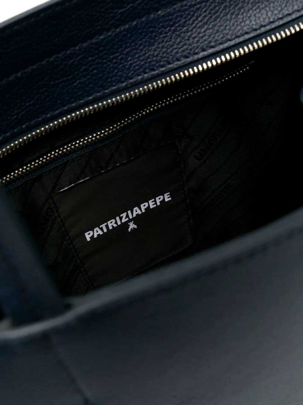 The Best Shops PATRIZIA PEPE: クロスボディバッグ - クロスボディバッグ - ダークブルー