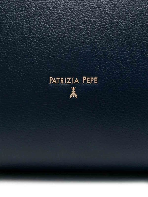 クロスボディバッグ - ダークブルー shop online: PATRIZIA PEPE