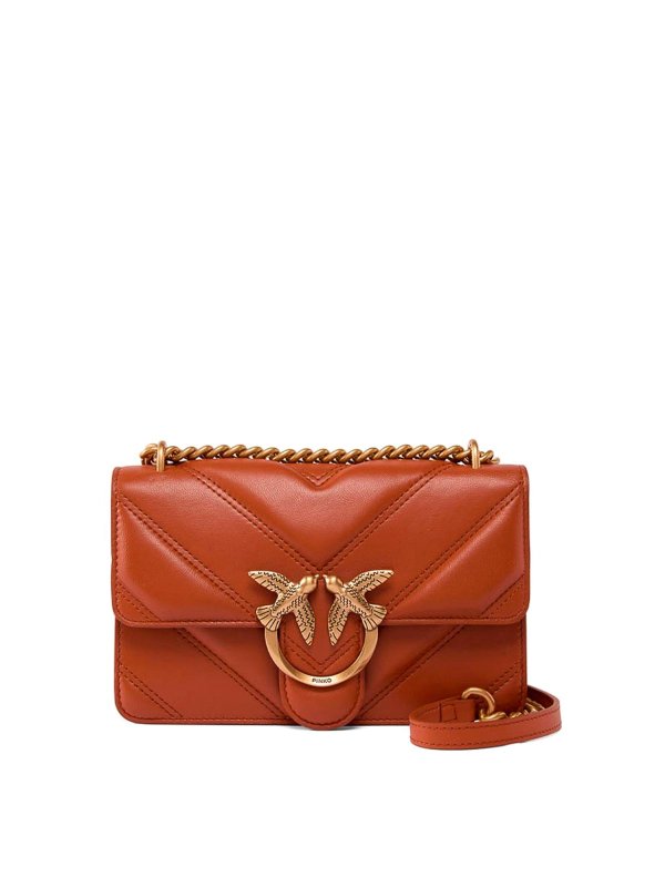 Pinko: クロスボディバッグ - クロスボディバッグ - ダークオレンジ