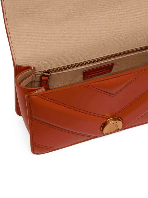 The Best Shops Pinko: クロスボディバッグ - クロスボディバッグ - ダークオレンジ