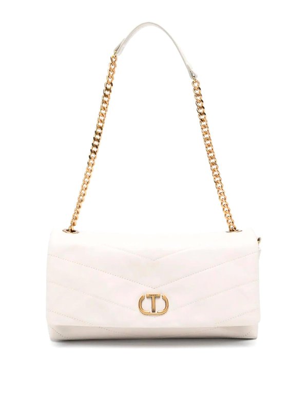 TWINSET: Sacs bandoulière - Sac Bandoulière - Blanc