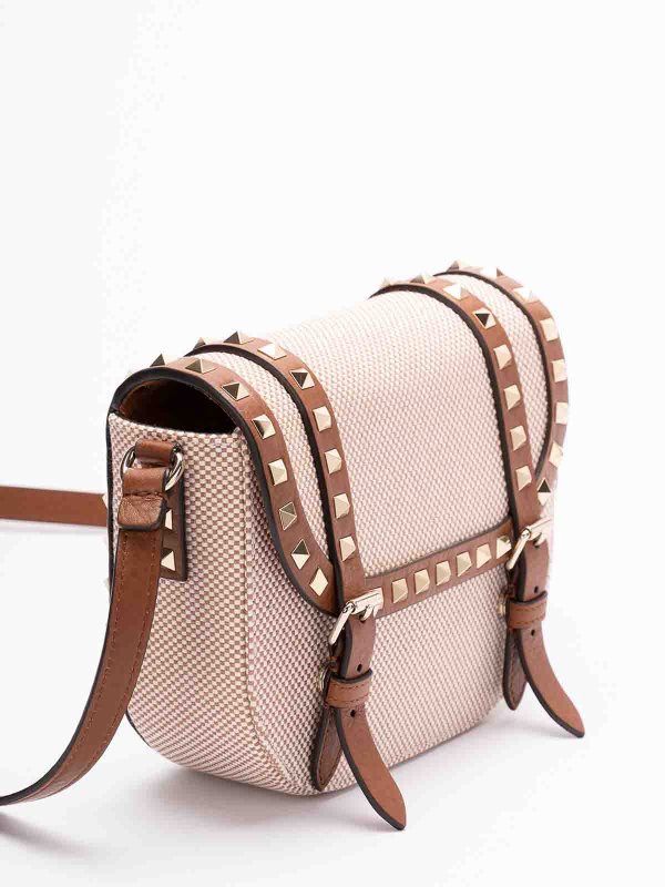 The Best Shops VALENTINO GARAVANI: クロスボディバッグ - クロスボディバッグ - ヌードカラー