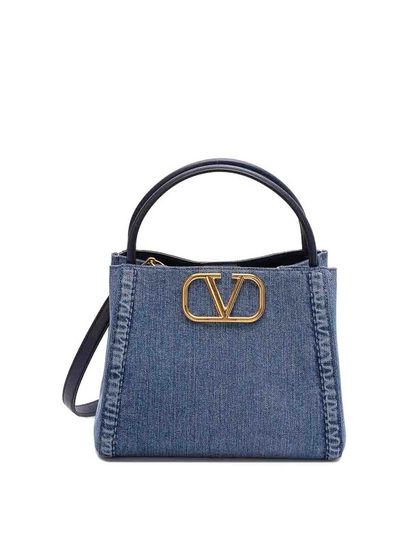 VALENTINO GARAVANI: cross body bags - `Alltime` Medium Double Handle Bag