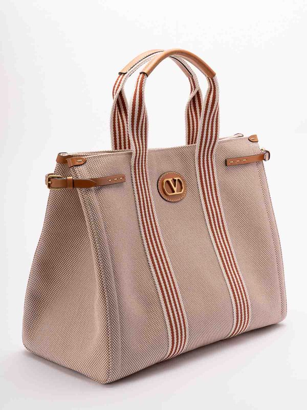 The Best Shops VALENTINO GARAVANI: クロスボディバッグ - クロスボディバッグ - ヌードカラー