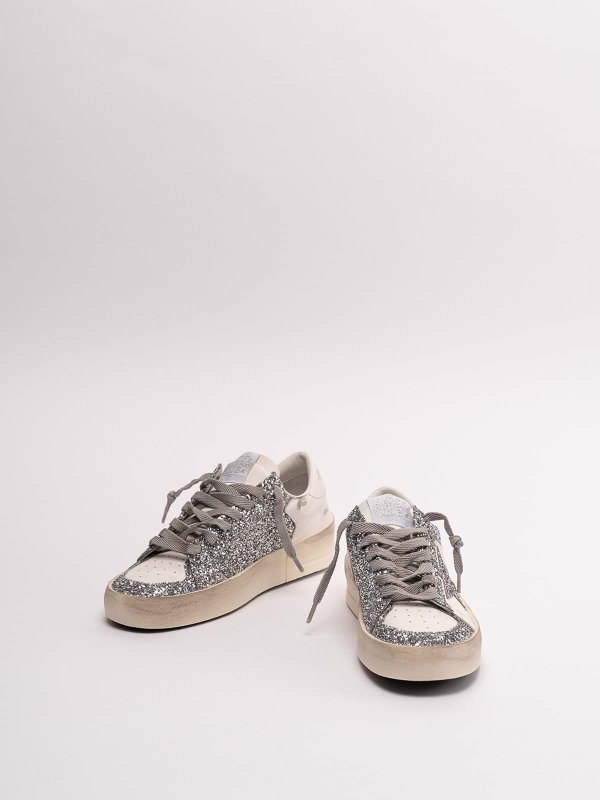 GOLDEN GOOSE: Chaussures de sport online - Baskets - Blanc