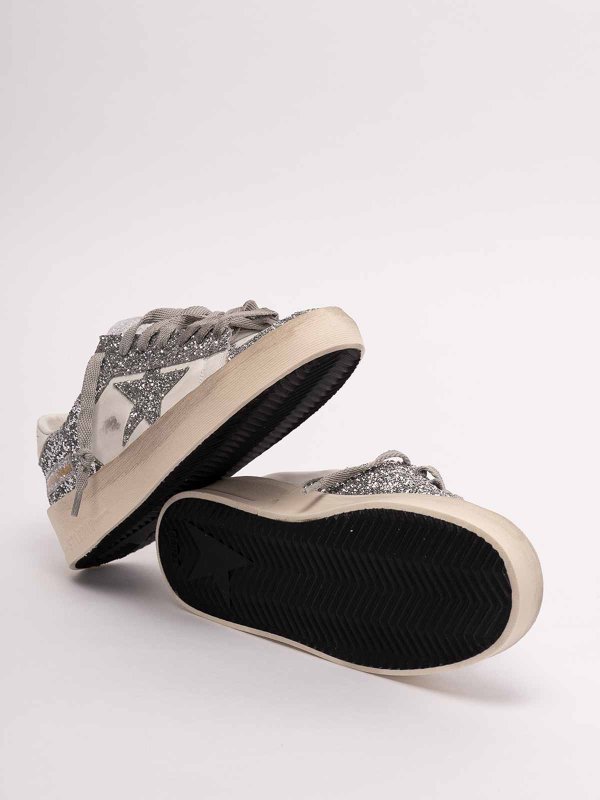 Baskets - Blanc shop online: GOLDEN GOOSE